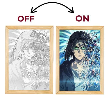 Tableau LED V1 | L'Attaque des Titans Saiko-Shop