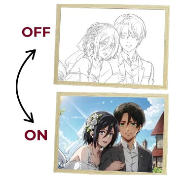 Tableau LED V1 | L'Attaque des Titans Saiko-Shop