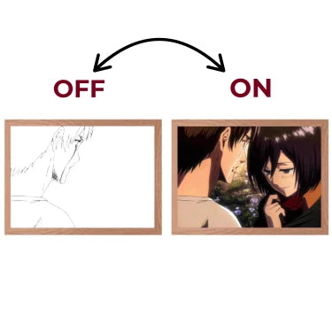 Tableau LED V1 | L'Attaque des Titans Saiko-Shop