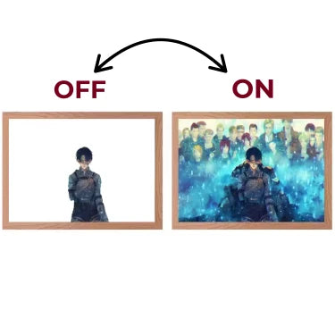 Tableau LED V1 | L'Attaque des Titans Saiko-Shop