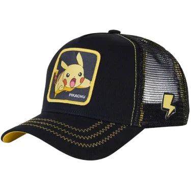 Casquette Pikachu V2 " Boston " | Pokémon Saiko-Shop