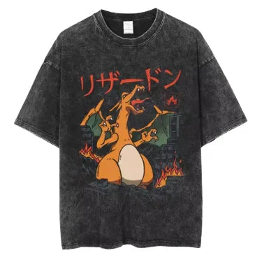 T-Shirt V1 " Vintage " | Pokémon Saiko-Shop