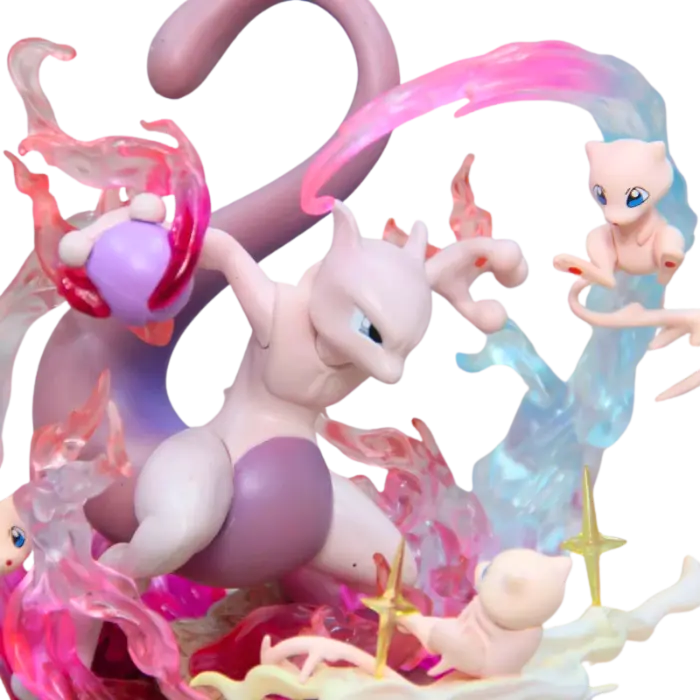 Figurine LED Mewtwo | Pokémon Saiko-Shop