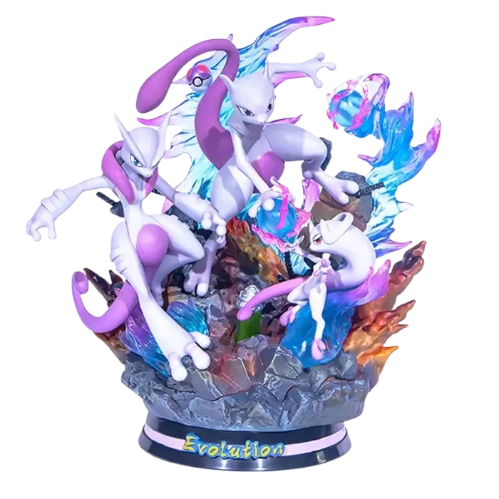 Figurine LED Mewtwo | Pokémon Saiko-Shop
