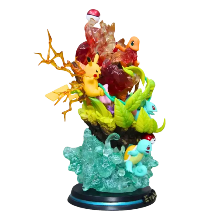 Figurine LED " Starter " | Pokémon Saiko-Shop