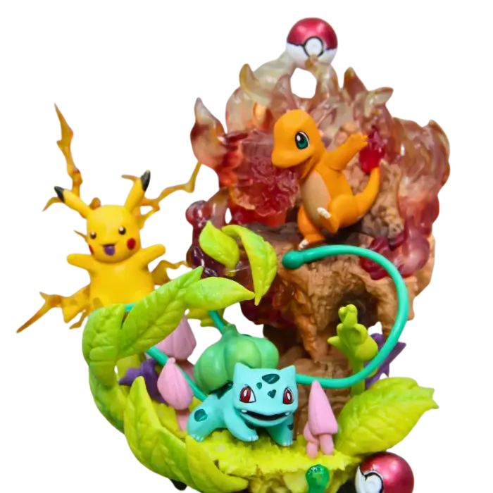 Figurine LED " Starter " | Pokémon Saiko-Shop