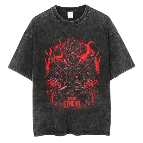 T-shirt Shinobi V14 " Oversize " | Naruto Saiko-Shop