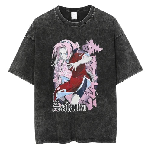 T-shirt Jutsu V16 " Oversize " | Naruto Saiko-Shop