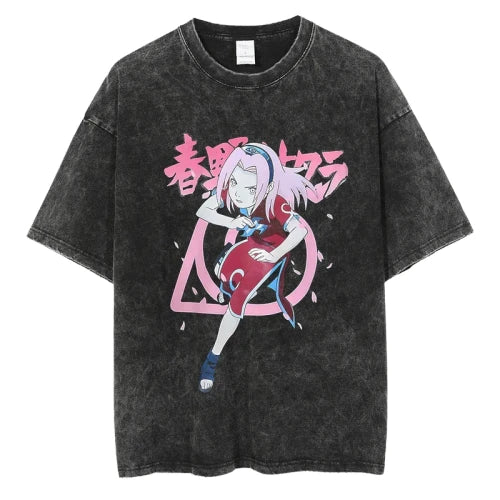T-shirt Shinobi V14 " Oversize " | Naruto Saiko-Shop