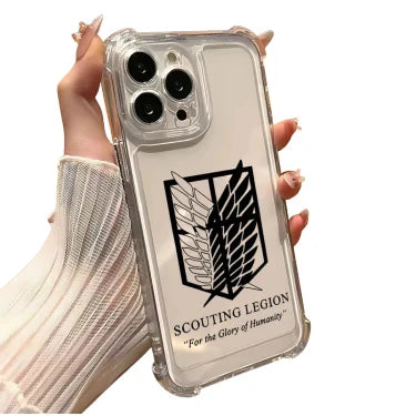 Coque " Ombre " V6 | L'Attaque des Titans Saiko-Shop