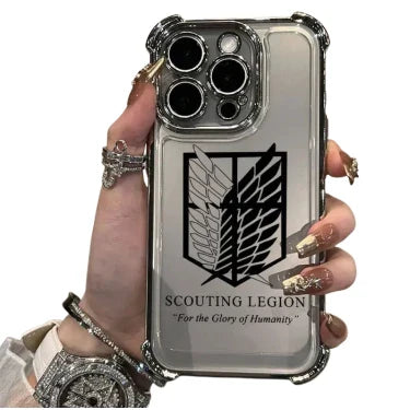 Coque " Shigan " V6 | L'Attaque des Titans Saiko-Shop
