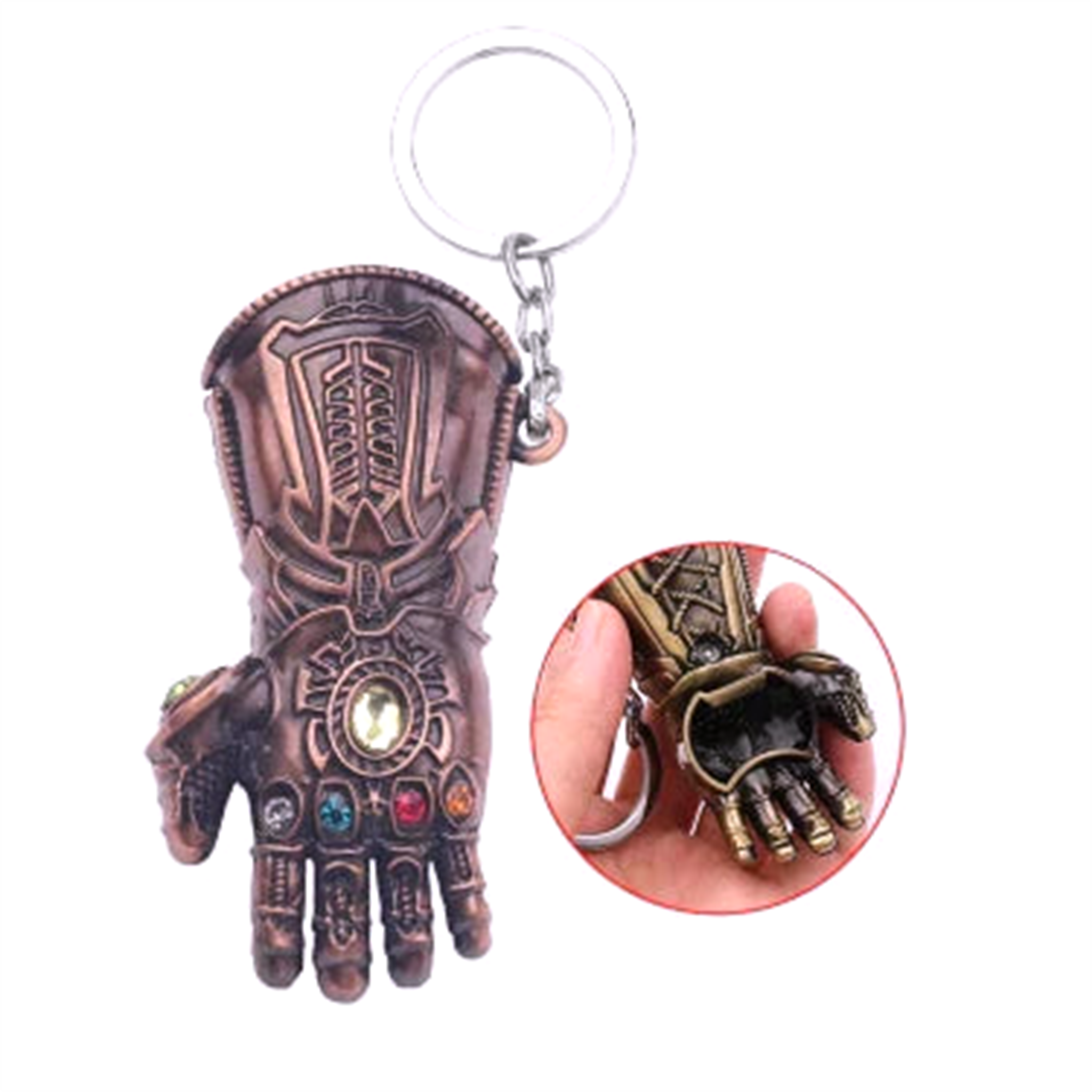Porte-Clés Ouvre bouteille Infini Thanos V1 Marvel - Saiko-Shop