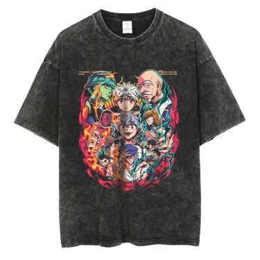T-Shirt Oversize V20 " Vintage " | Hunter Ă Hunter Saiko-Shop