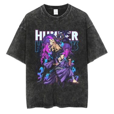 T-Shirt Oversize V20 " Vintage " | Hunter Ă Hunter Saiko-Shop
