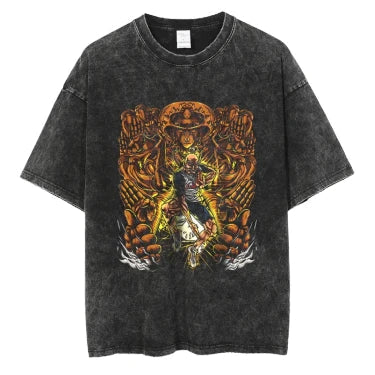 T-Shirt Oversize V20 " Vintage " | Hunter × Hunter Saiko-Shop