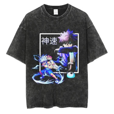 T-Shirt Oversize V20 " Vintage " | Hunter × Hunter Saiko-Shop