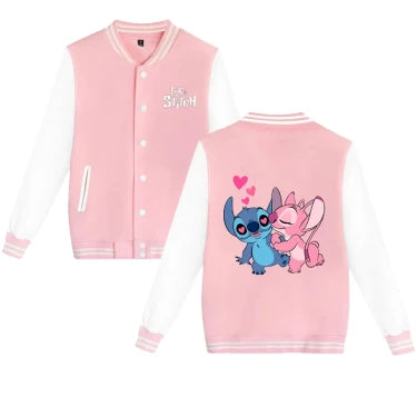 Veste V6 " Student Pink " | Lilo & Stitch Saiko-Shop