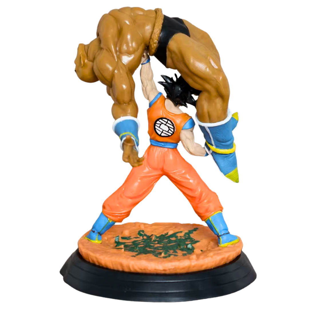 Figurine " Son Goku vs Nappa " | Dragon Ball Z Saiko-Shop