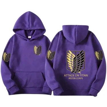 Pull " Recon Corps " | L'Attaque des Titans Saiko-Shop