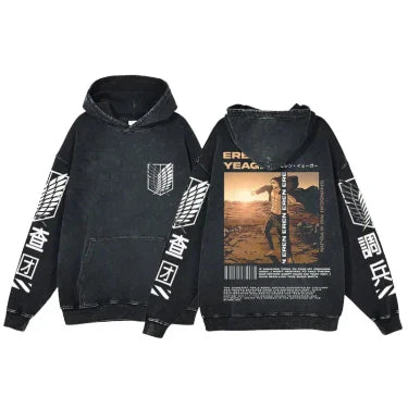 Pull V6 " Vintage " | L'Attaque des Titans Saiko-Shop