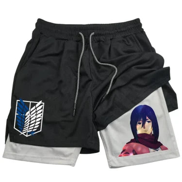 Short de Compression V15 | L'Attaque des Titans Saiko-Shop