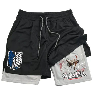 Short de Compression V15 | L'Attaque des Titans Saiko-Shop
