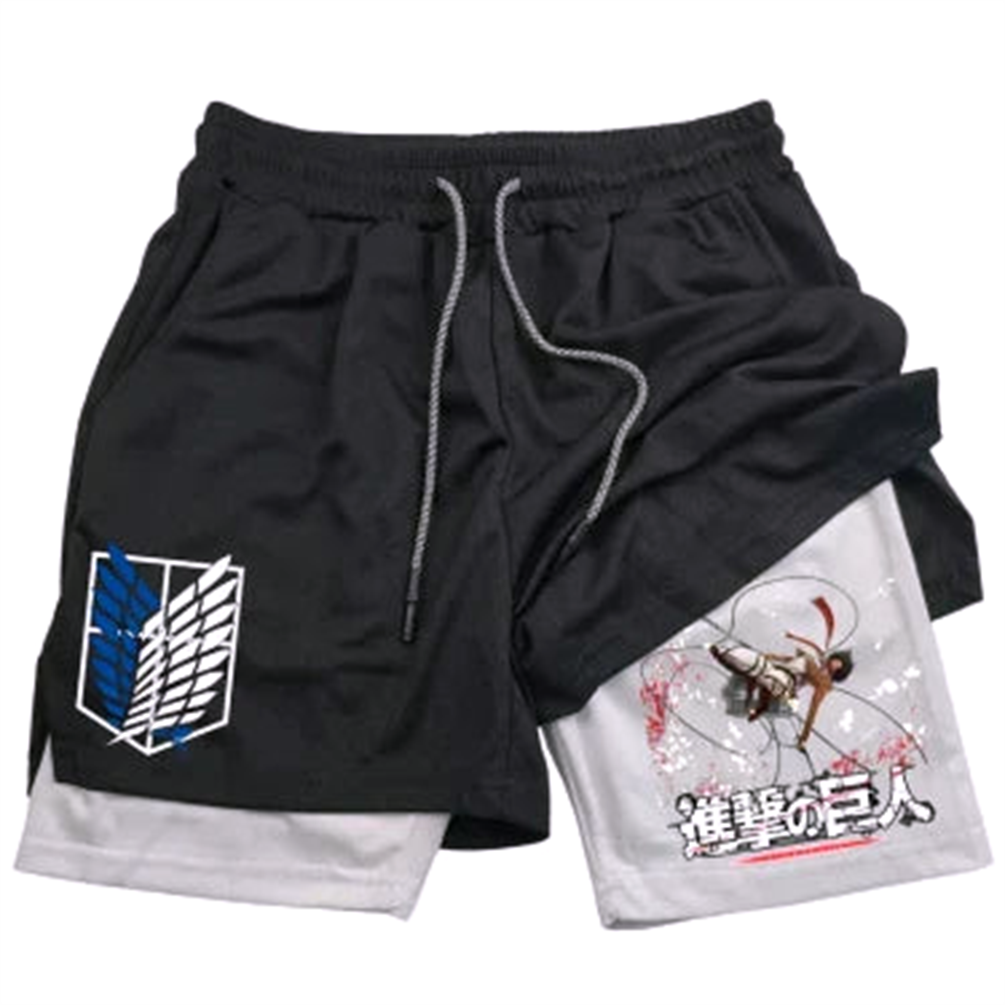 Short de Compression V7 | L'Attaque des Titans Saiko-Shop