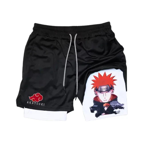 Short de Compression " V6 " | Naruto Saiko-Shop