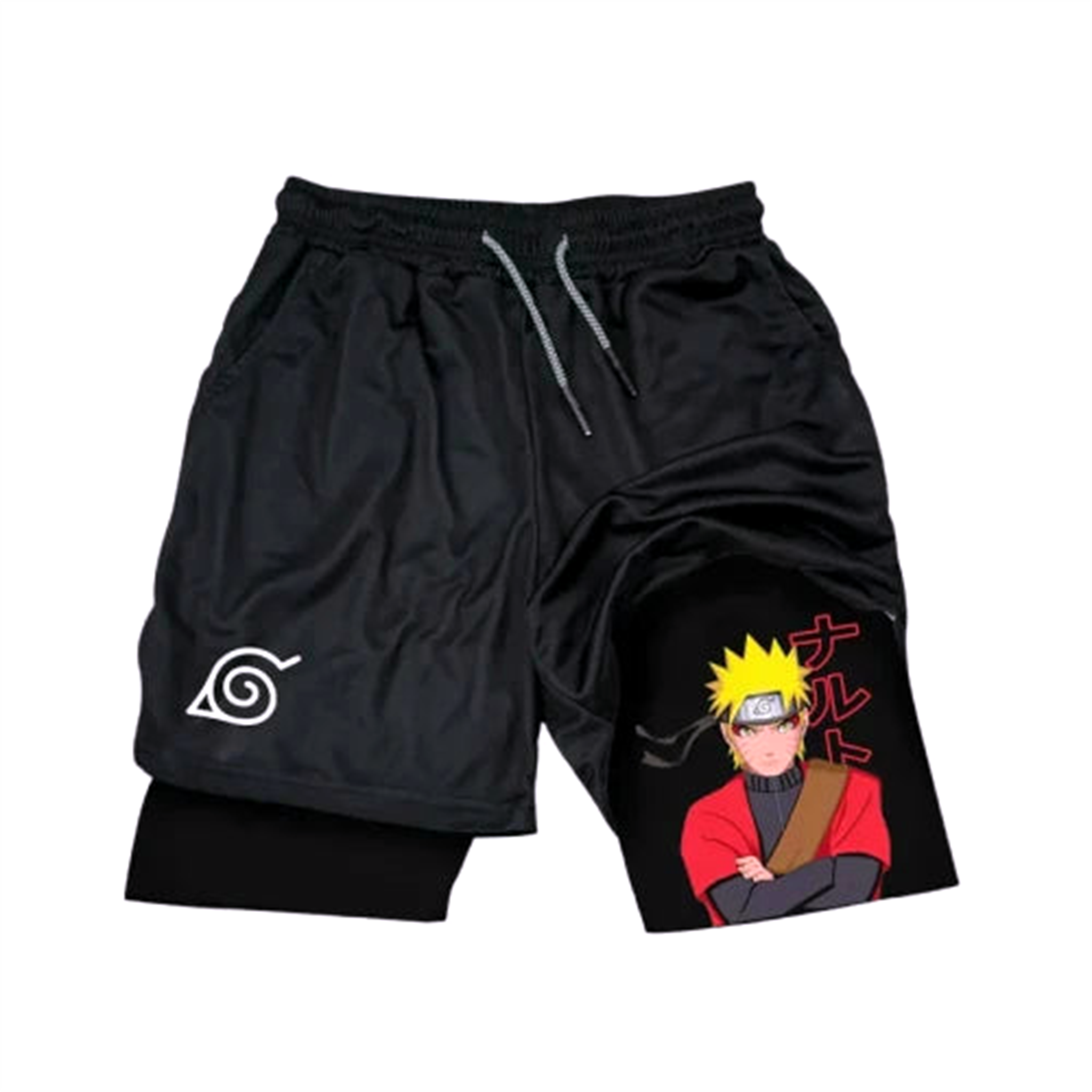 Short de Compression " V4 " | Naruto - Saiko-Shop