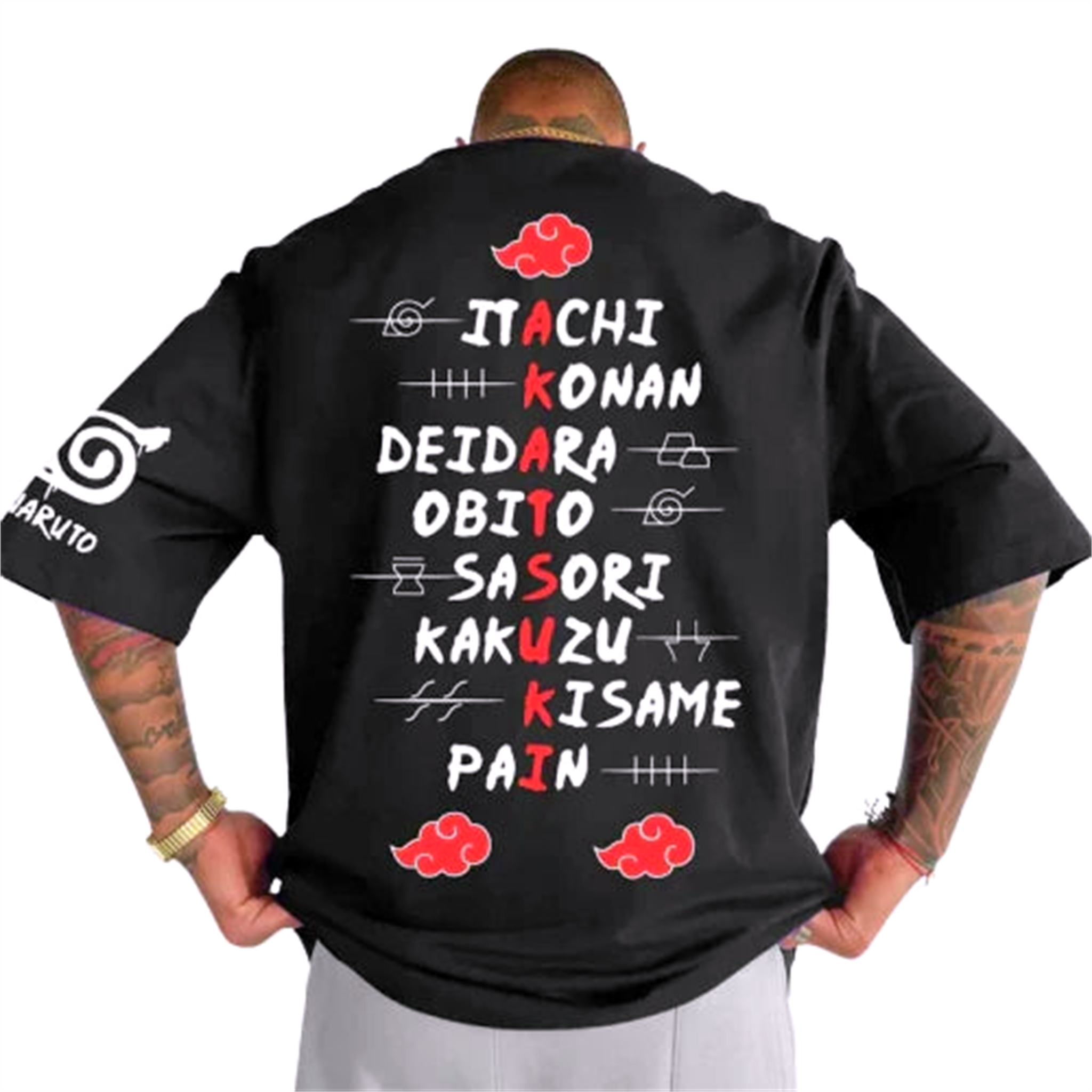 T-shirt V1 " Oversize " | Naruto - Saiko-Shop