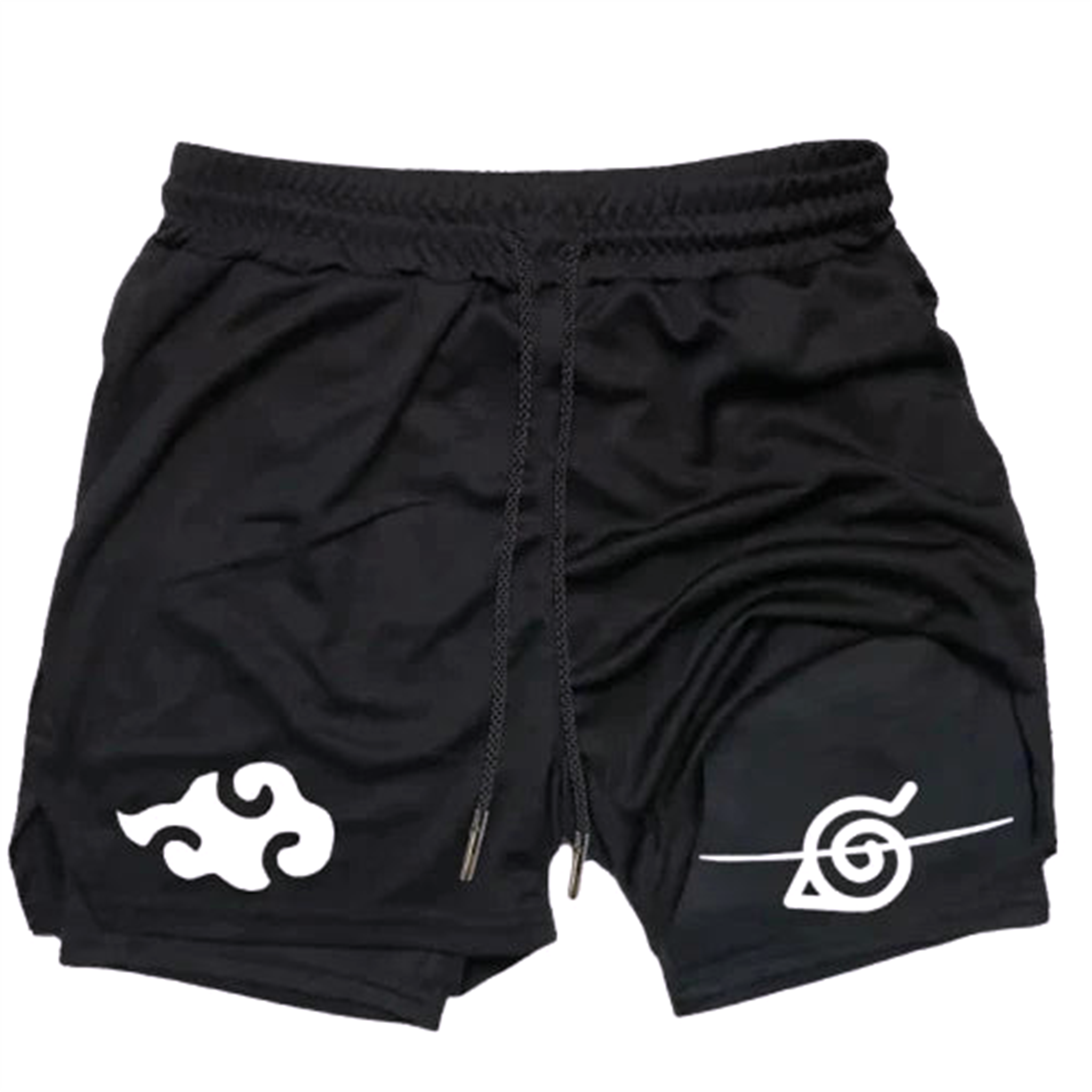 Short de Compression " Black " | Naruto - Saiko-Shop