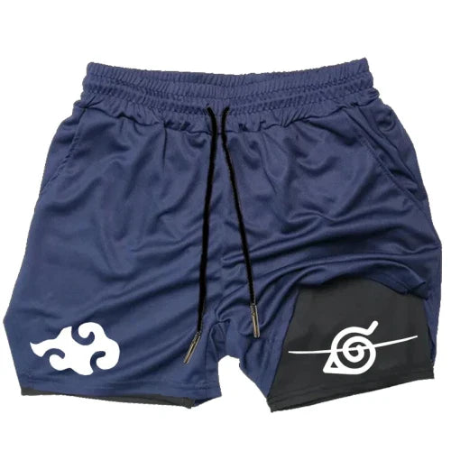 Short de Compression " Black " | Naruto Saiko-Shop