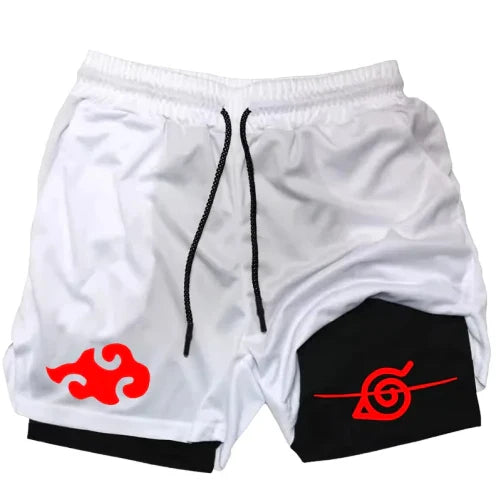 Short de Compression " Red " | Naruto Saiko-Shop