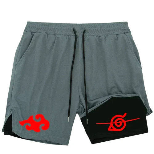 Short de Compression " Red " | Naruto Saiko-Shop