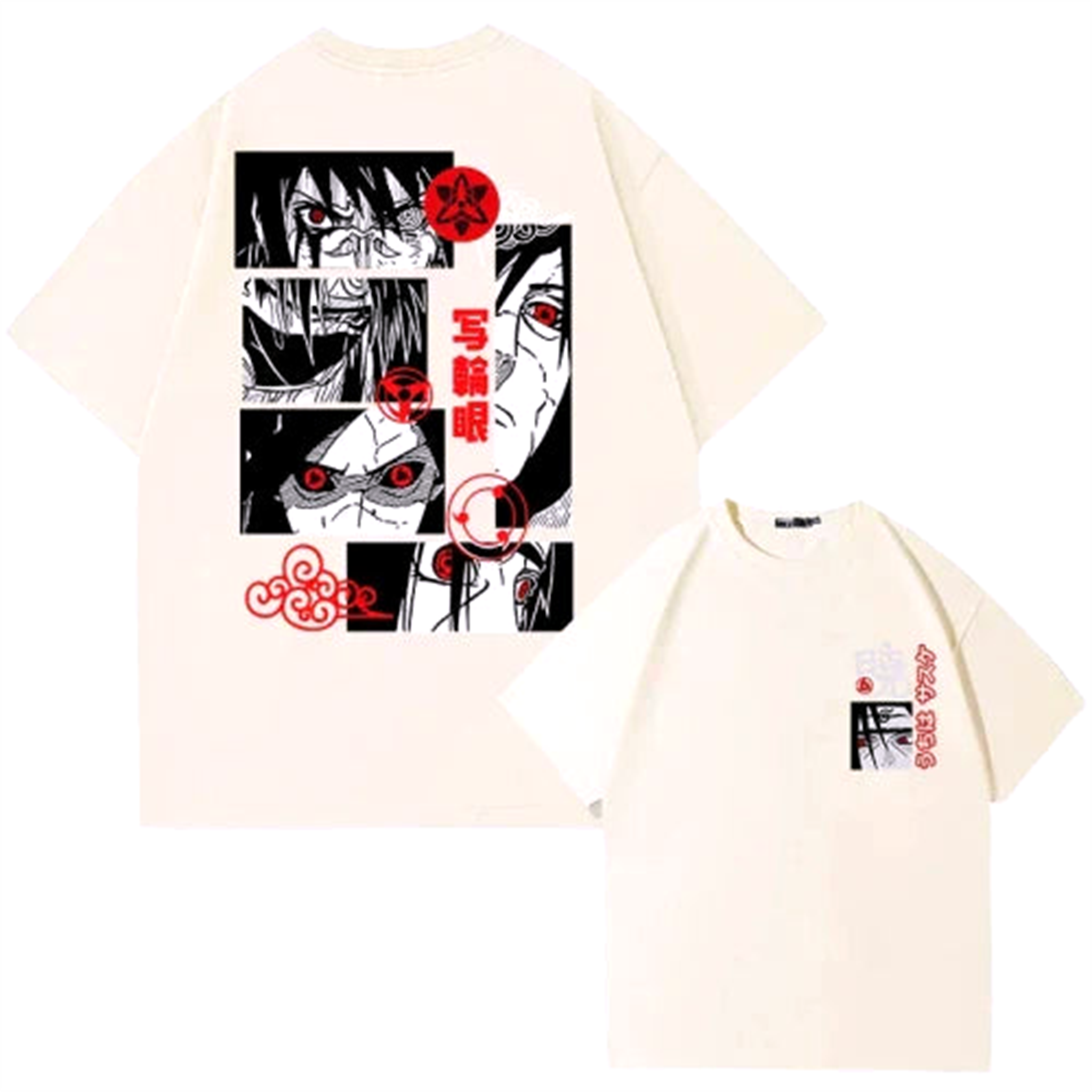 T-shirt Akatsuki " Oversize " | Naruto - Saiko-Shop