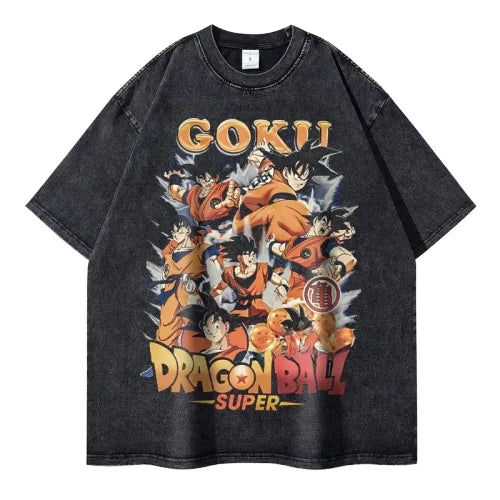 T-shirt Gohan V2 " Oversize " | Dragon Ball Z Saiko-Shop