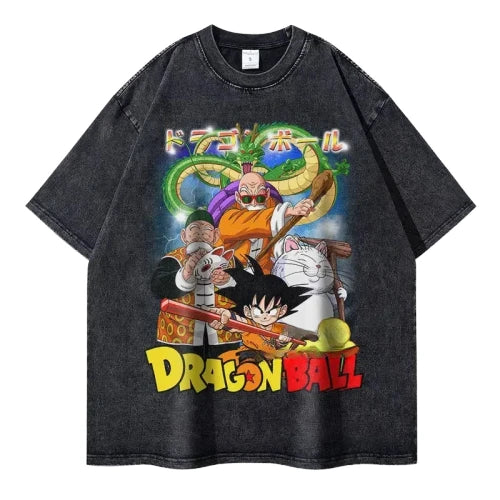 T-shirt Gohan V2 " Oversize " | Dragon Ball Z Saiko-Shop