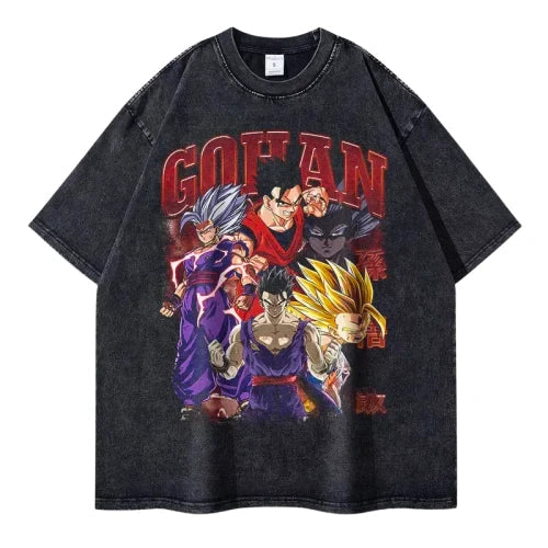 T-shirt Gohan V2 " Oversize " | Dragon Ball Z Saiko-Shop
