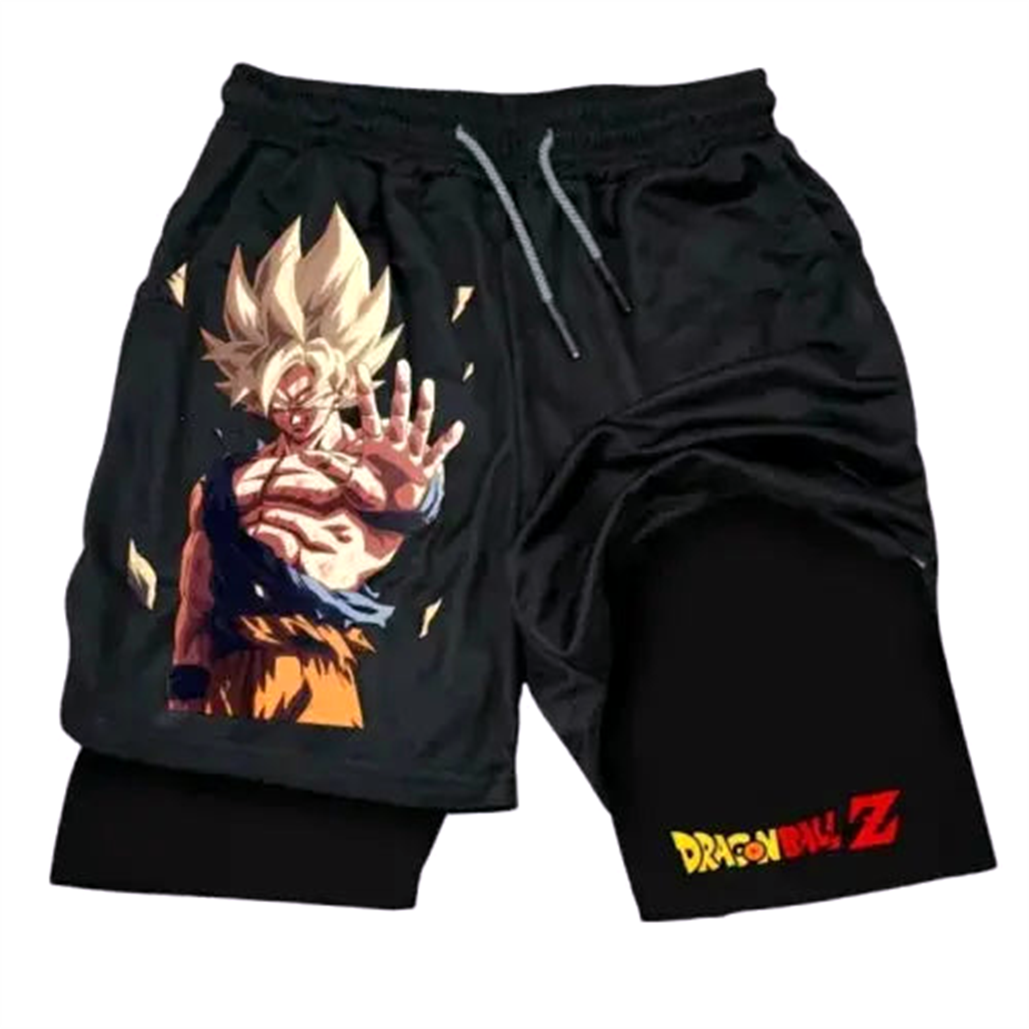 Short de Compression " Super Saiyan " | Dragon Ball Z - Saiko Shop