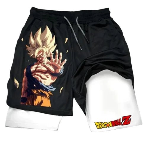 Short de Compression " Super Saiyan " | Dragon Ball Z Saiko-Shop