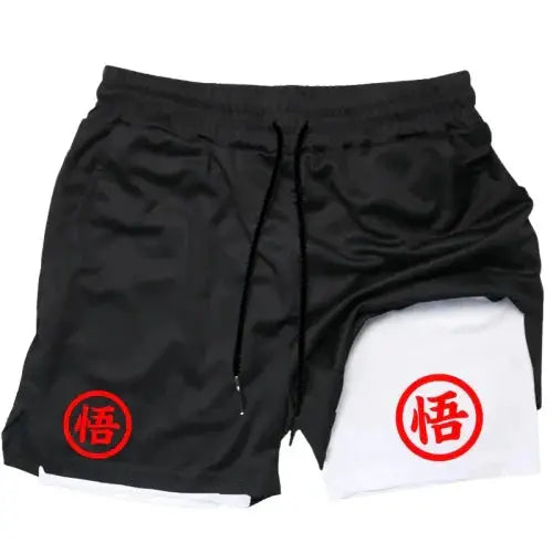 Short de Compression " Red " | Dragon Ball Z Saiko-Shop