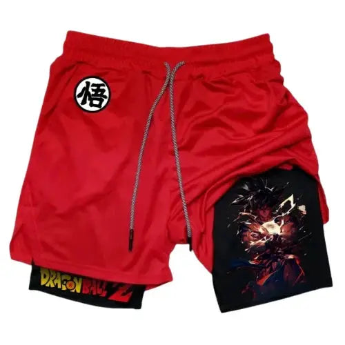 Short de Compression " Ora "| Dragon Ball Z Saiko-Shop