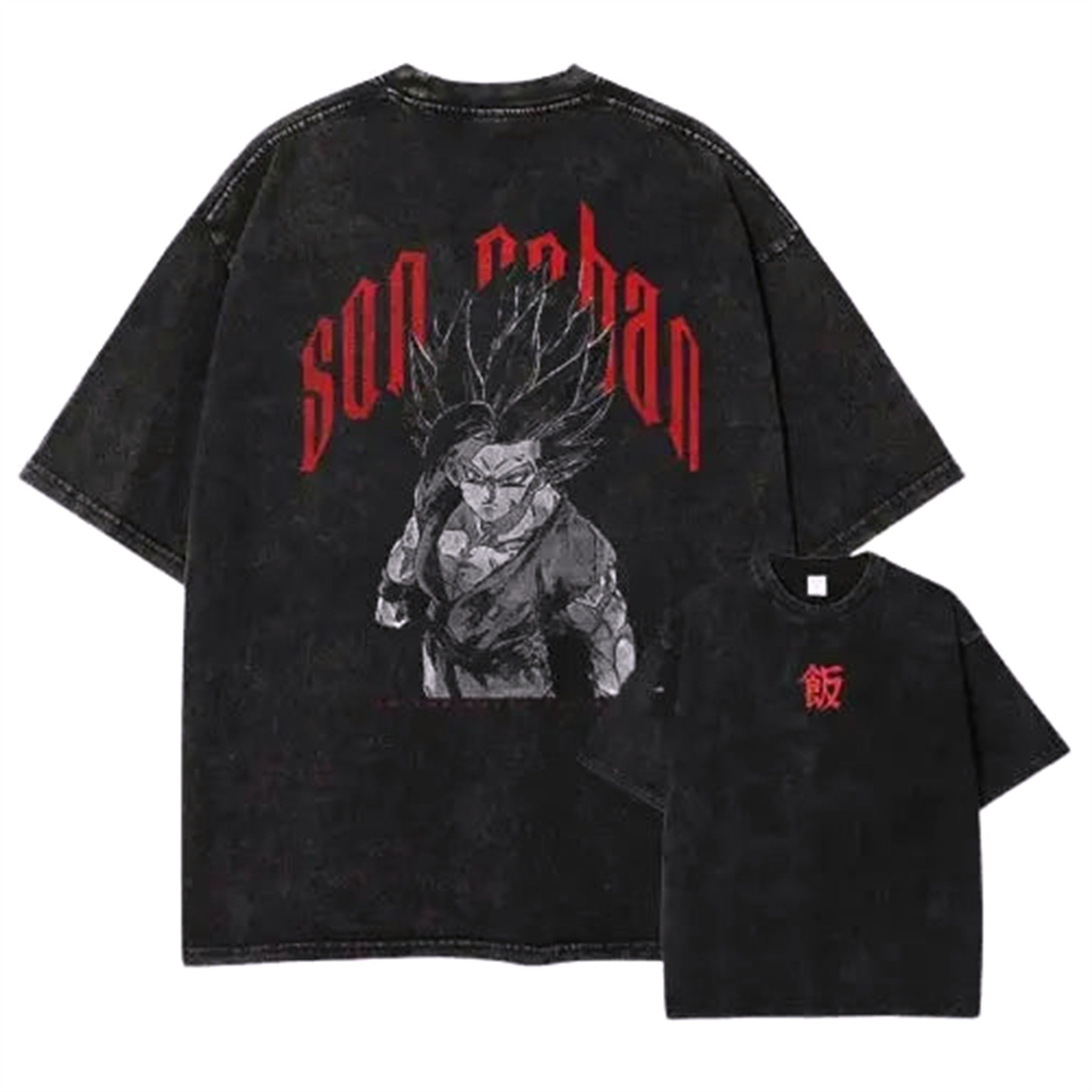 T-shirt V8 " Oversize " | Dragon Ball Z - Saiko Shop