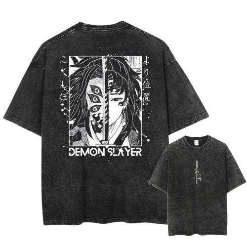 T-Shirt V11 Muzan " Oversize " | Demon Slayer Saiko-Shop