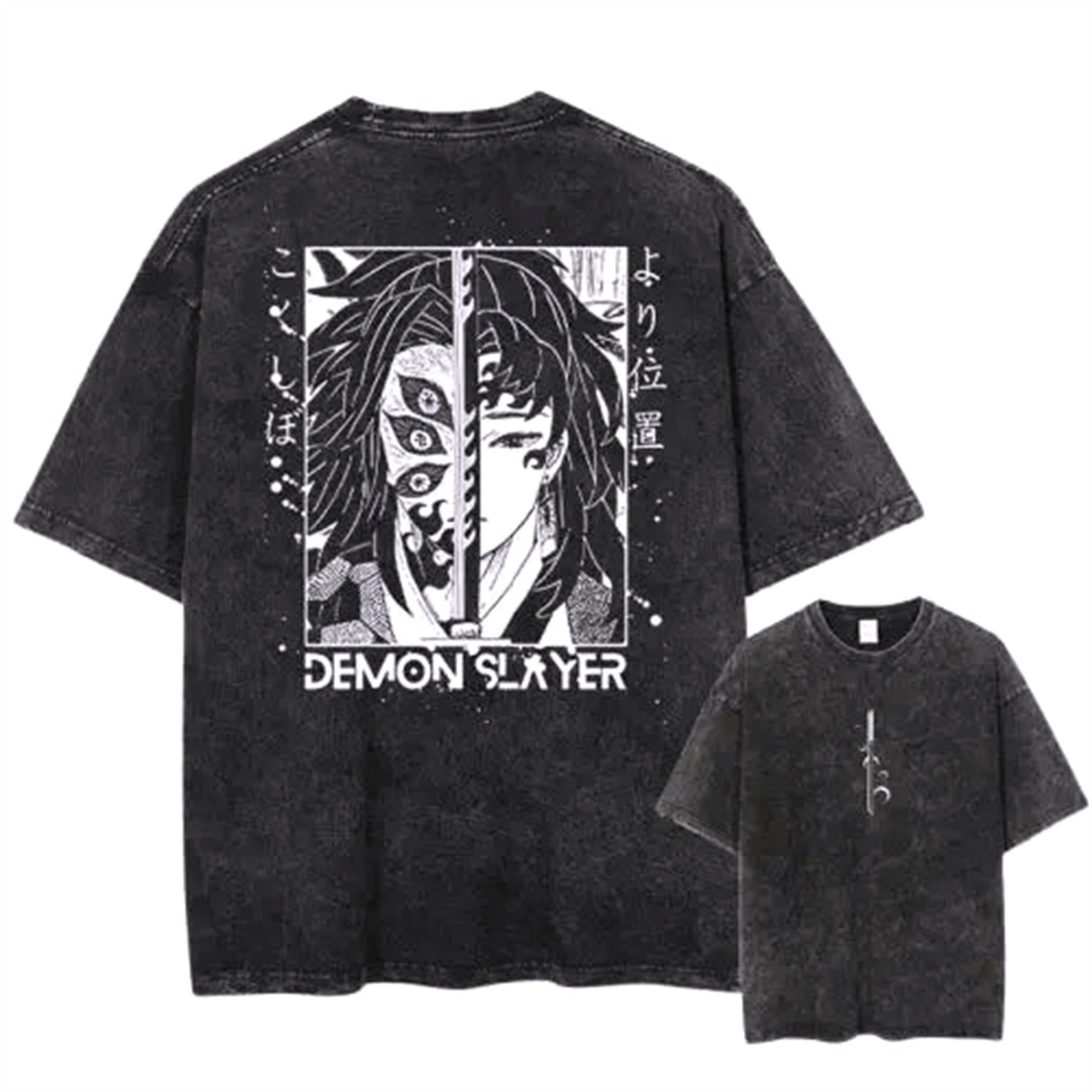 T-Shirt V9 Muzan " Oversize " | Demon Slayer Saiko-Shop