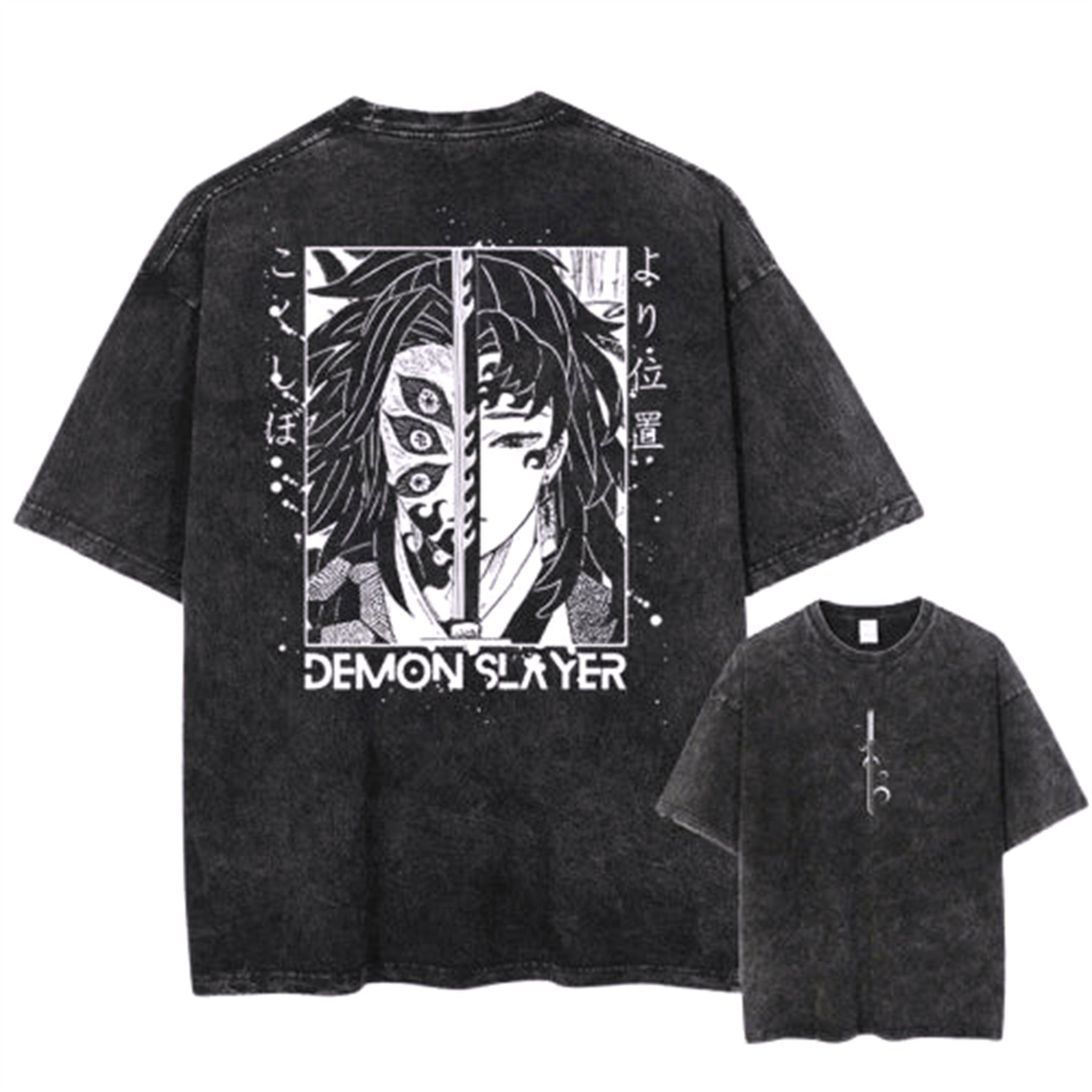 T-Shirt V1 Muzan " Oversize " | Demon Slayer Saiko-Shop