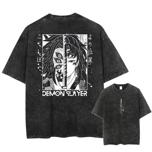 T-Shirt V11 Muzan " Oversize " | Demon Slayer Saiko-Shop