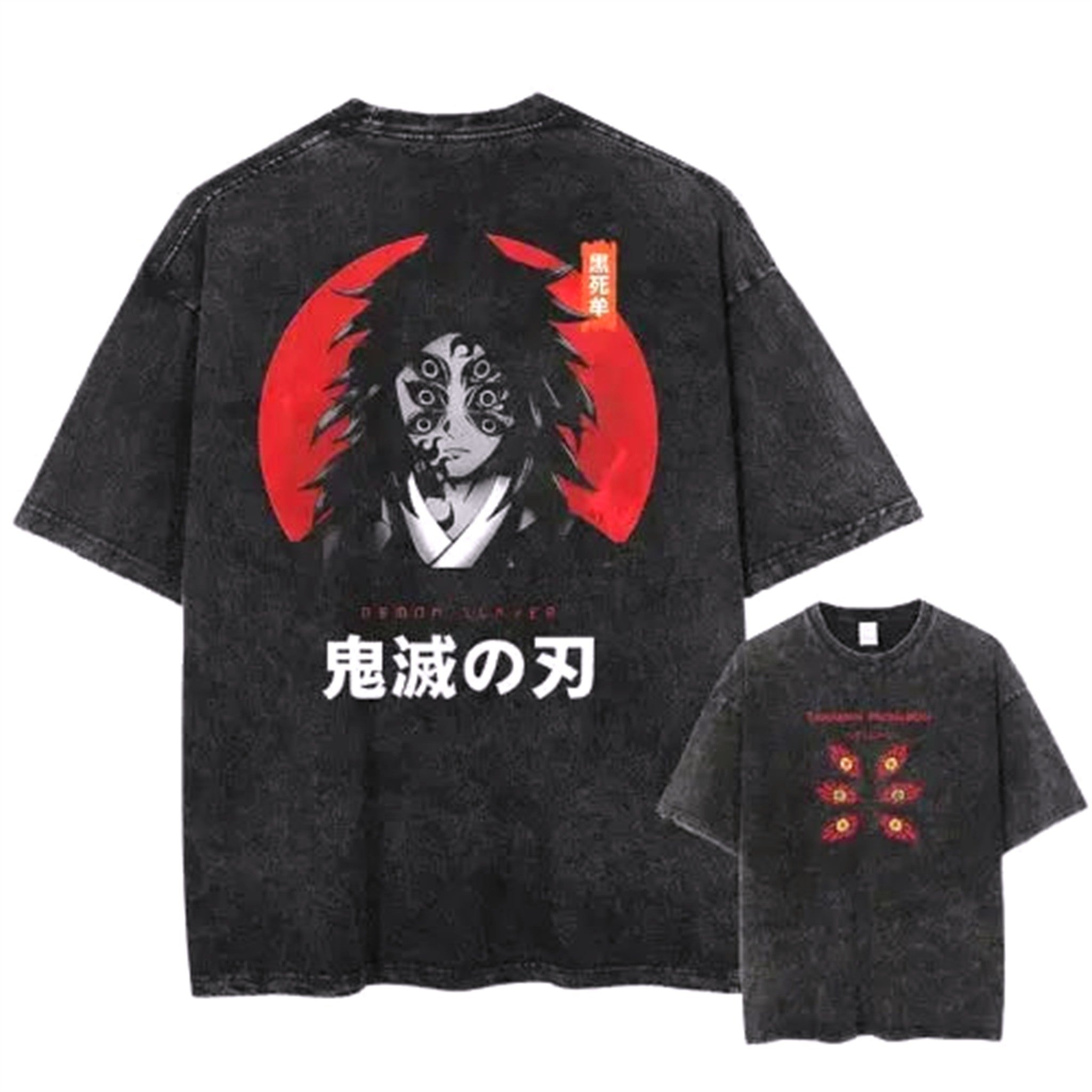 T-Shirt V3 Muzan " Oversize " | Demon Slayer Saiko-Shop