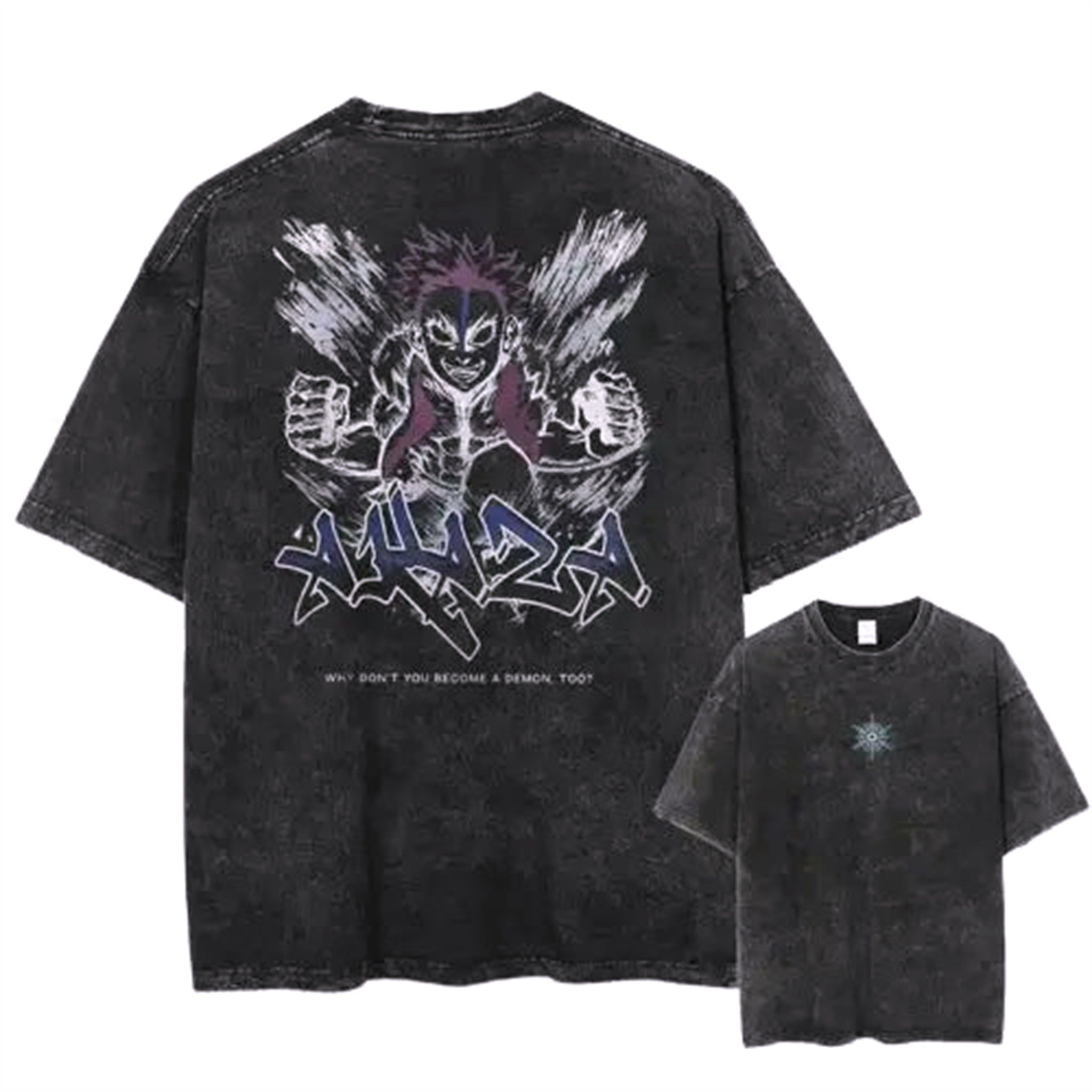 T-Shirt V3 Muzan " Oversize " | Demon Slayer Saiko-Shop