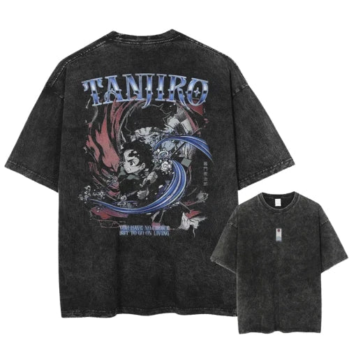 T-Shirt V11 Muzan " Oversize " | Demon Slayer Saiko-Shop